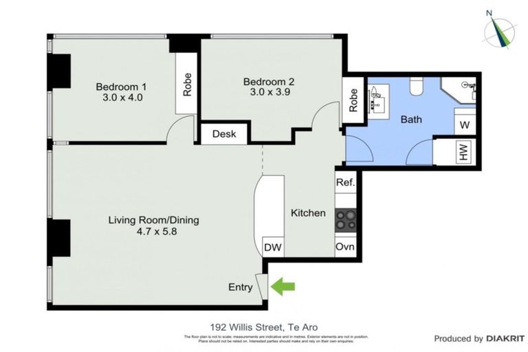 Photo of property in St Peters Apartments, 1e/192 Willis Street, Te Aro, Wellington, 6011