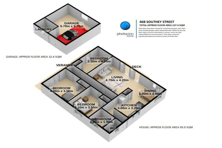 Photo of property in 46b Southey Street, Leamington, Cambridge, 3432