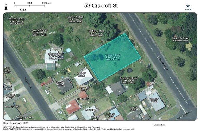 Photo of property in 53 Cracroft Street, Waitara, 4320