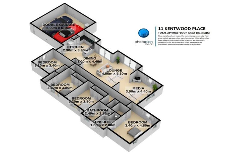 Photo of property in 11 Kentwood Place, Flagstaff, Hamilton, 3210