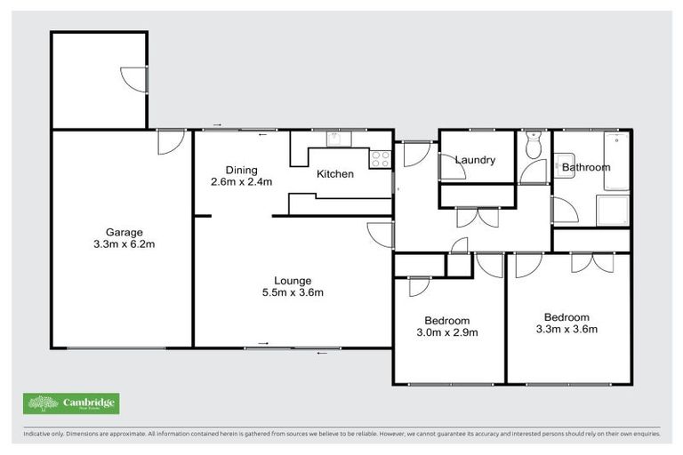 Photo of property in 32b Campbell Street, Leamington, Cambridge, 3432