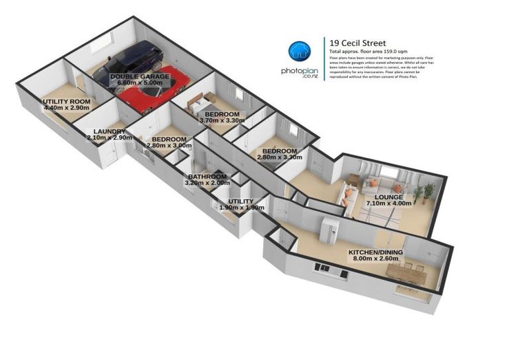 Photo of property in 19 Cecil Street, St Andrews, Hamilton, 3200