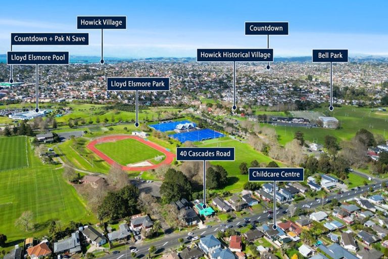 Photo of property in 40 Cascades Road, Pakuranga Heights, Auckland, 2010