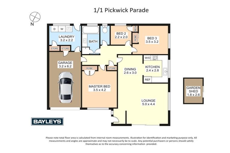 Photo of property in 1/1 Pickwick Parade, Mellons Bay, Auckland, 2014