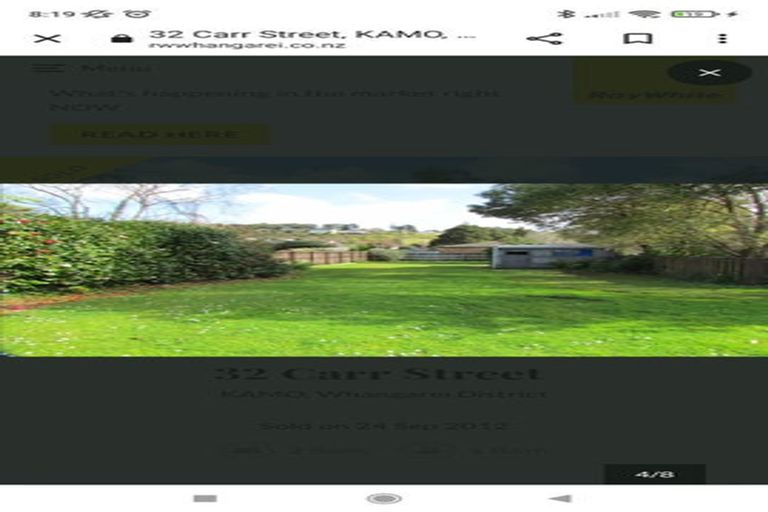 Photo of property in 32 Carr Street, Te Kamo, Whangarei, 0112