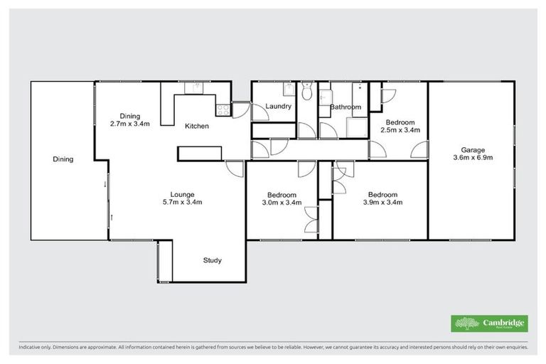 Photo of property in 5 Kingsley Street, Leamington, Cambridge, 3432
