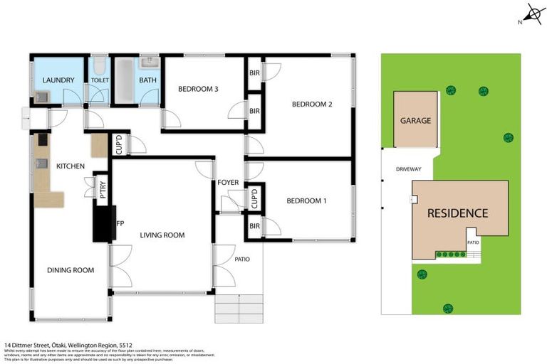 Photo of property in 14 Dittmer Street, Otaki, 5512