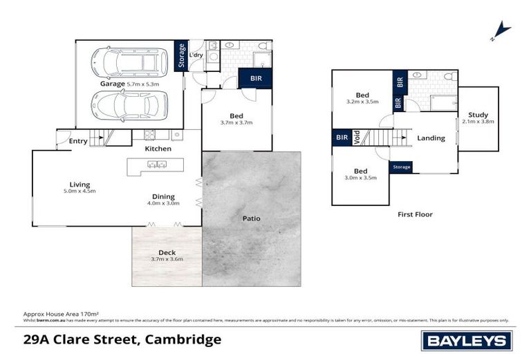 Photo of property in 29a Clare Street, Cambridge, 3434