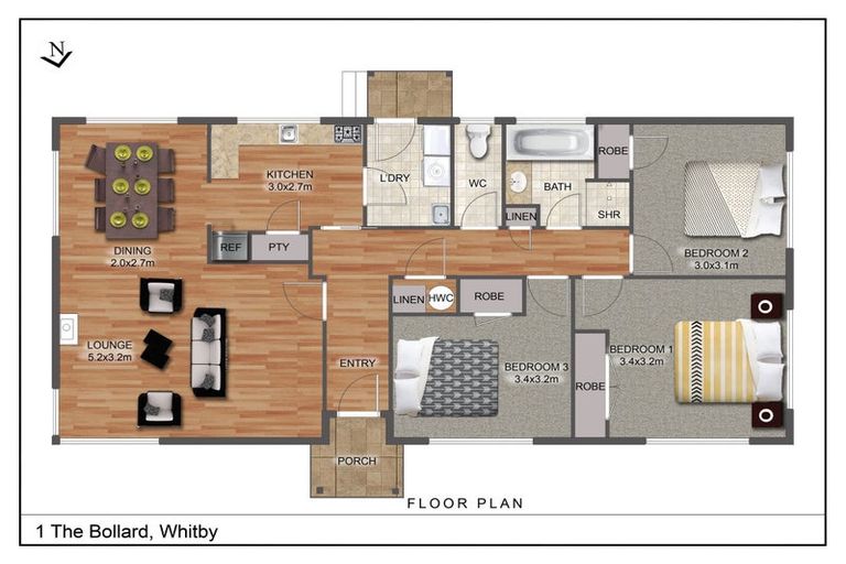Photo of property in 1 The Bollard, Whitby, Porirua, 5024
