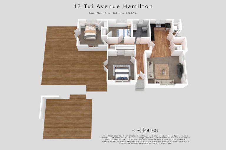 Photo of property in 12 Tui Avenue, Forest Lake, Hamilton, 3200