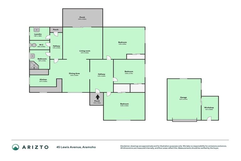 Photo of property in 45 Lewis Avenue, Aramoho, Whanganui, 4500