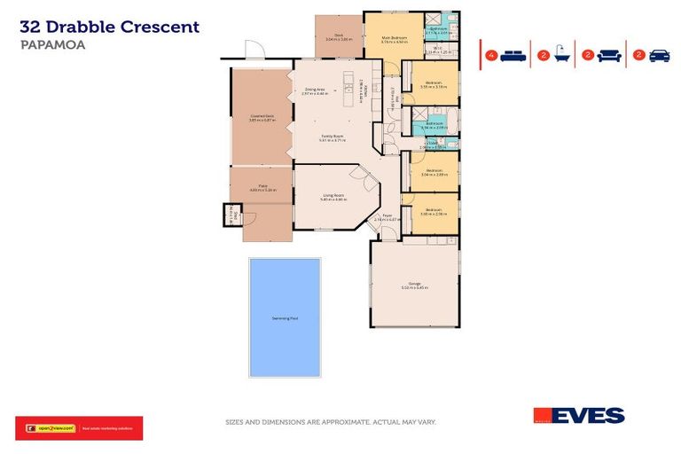 Photo of property in 32 Drabble Crescent, Papamoa Beach, Papamoa, 3118