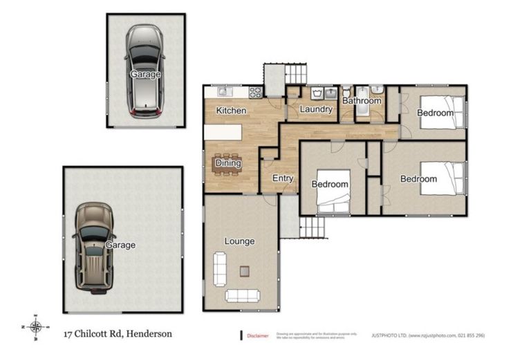 Photo of property in 17 Chilcott Road, Henderson, Auckland, 0612