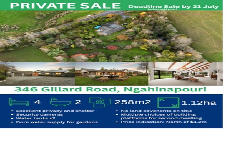 Photo of property in 346 Gillard Road, Ngahinapouri, Ohaupo, 3882