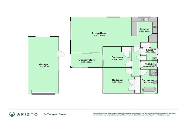 Photo of property in 8a Tennyson Street, Leamington, Cambridge, 3432