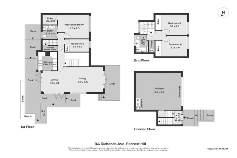 Photo of property in 1/3a Richards Avenue, Forrest Hill, Auckland, 0620