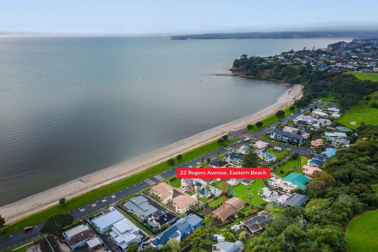 Photo of property in 22 Rogers Avenue, Eastern Beach, Auckland, 2012