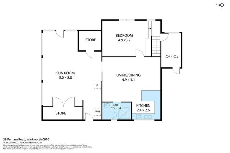 Photo of property in 38 Pulham Road, Warkworth, 0910