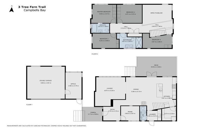 Photo of property in 3 Tree Fern Trail, Campbells Bay, Auckland, 0630