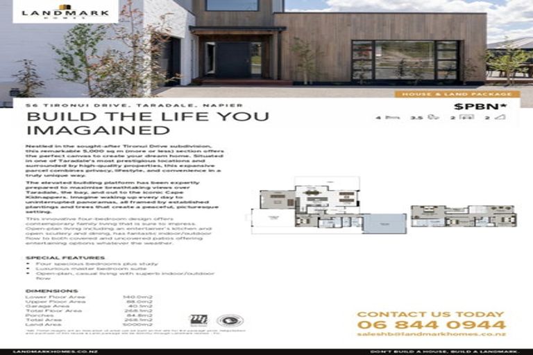 Photo of property in 56 Tironui Drive, Taradale, Napier, 4112