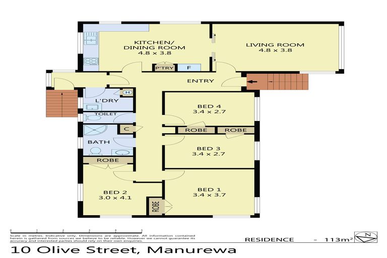 Photo of property in 10 Olive Street, Manurewa, Auckland, 2102