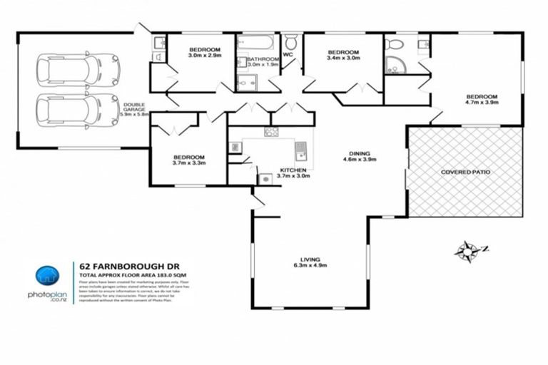 Photo of property in 62 Farnborough Drive, Grandview Heights, Hamilton, 3200