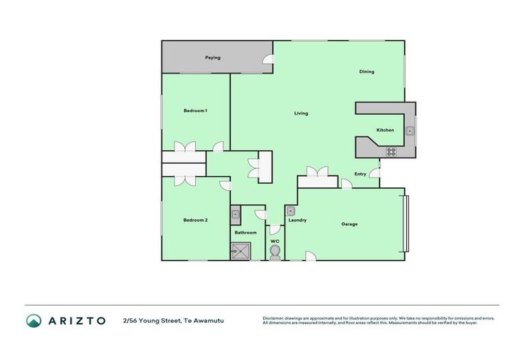 Photo of property in 2/56 Young Street, Te Awamutu, 3800