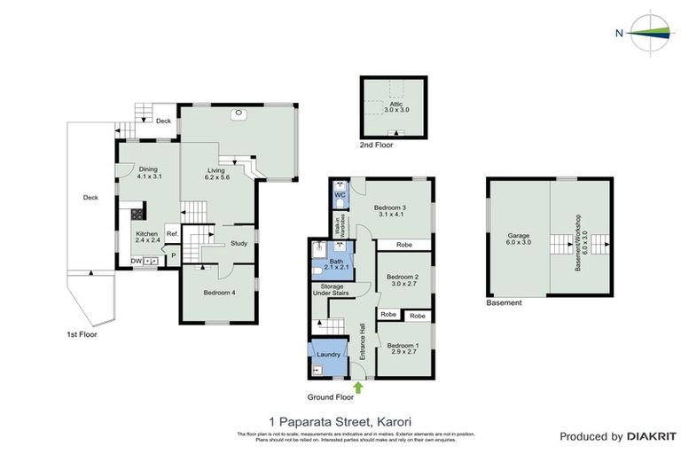 Photo of property in 1 Paparata Street, Karori, Wellington, 6012