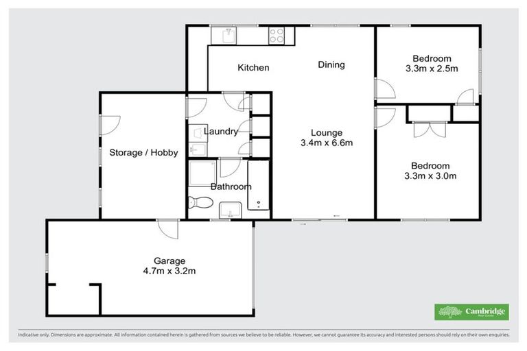 Photo of property in 95b Williams Street, Cambridge, 3434