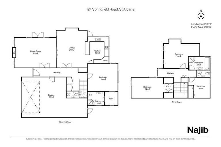 Photo of property in 124 Springfield Road, St Albans, Christchurch, 8014