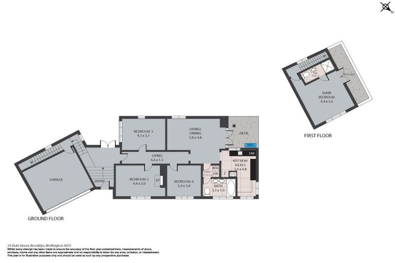 Photo of property in 26 Butt Street, Brooklyn, Wellington, 6021