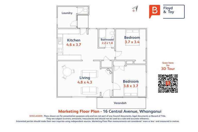 Photo of property in 16 Central Avenue, Gonville, Whanganui, 4501