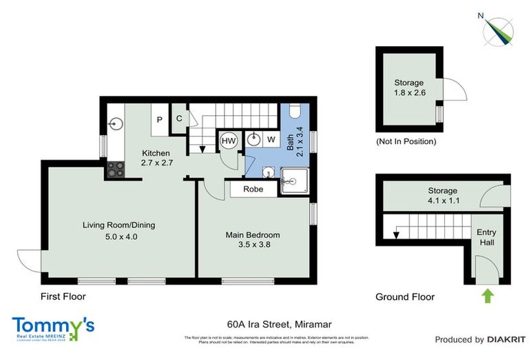 Photo of property in 60a Ira Street, Miramar, Wellington, 6022