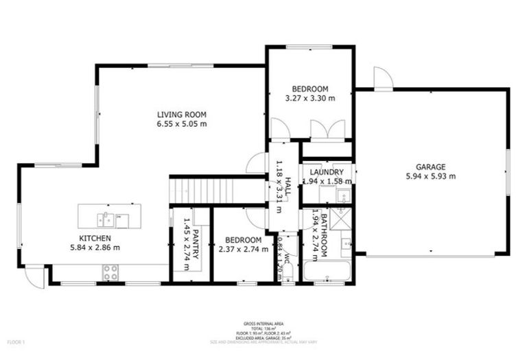 Photo of property in 50 Welsford Street, Woodend, 7610