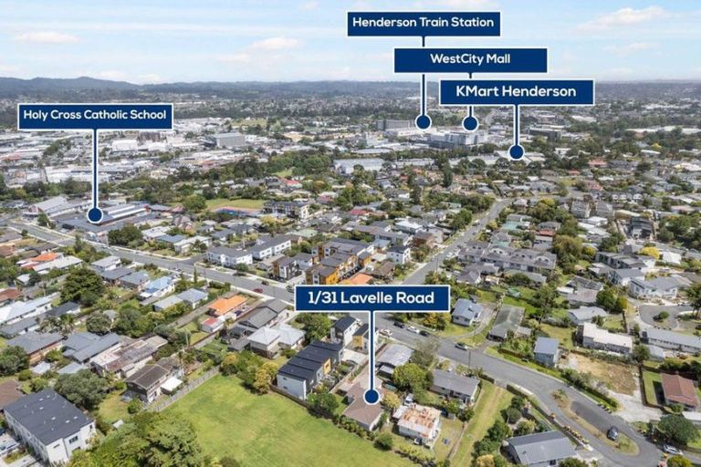 Photo of property in 1/31 Lavelle Road, Henderson, Auckland, 0612