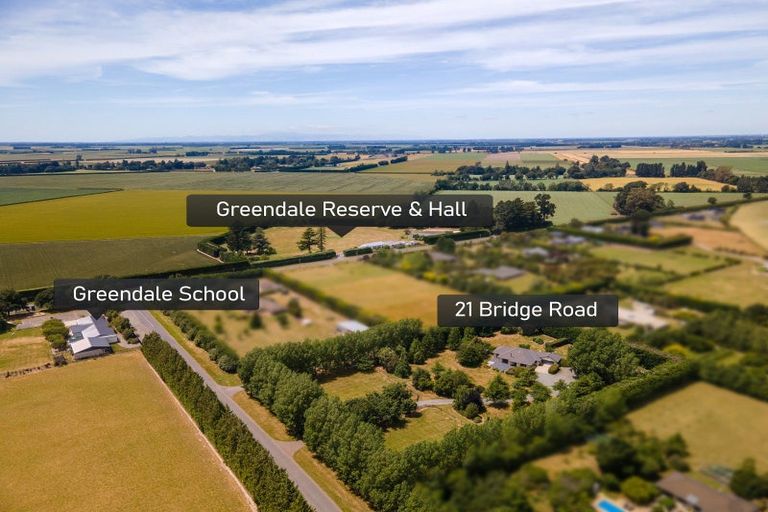 Photo of property in 21 Bridge Road, Greendale, Christchurch, 7671