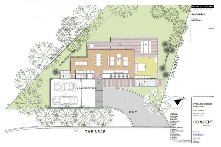 Photo of property in 24 The Brae, Mount Pleasant, Christchurch, 8081