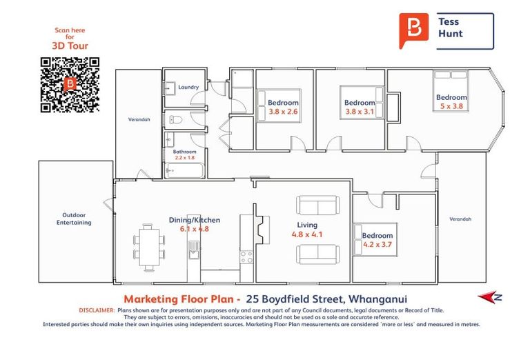 Photo of property in 25 Boydfield Street, Whanganui East, Whanganui, 4500