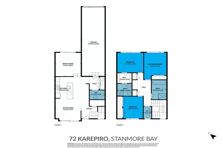 Photo of property in 72 Karepiro Drive, Stanmore Bay, Whangaparaoa, 0932