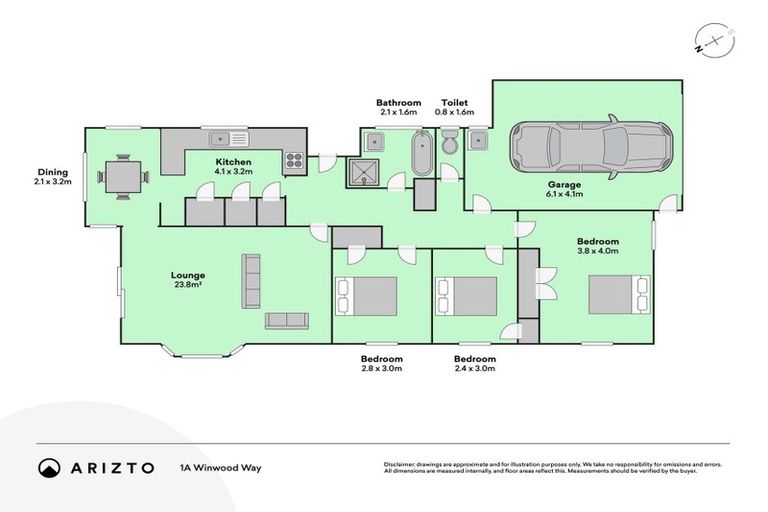 Photo of property in 1a Winwood Way, Judea, Tauranga, 3110