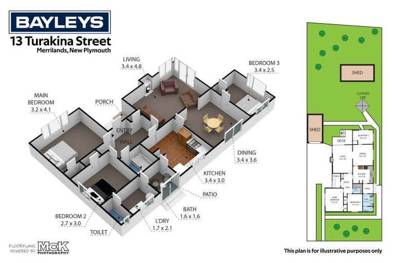 Photo of property in 13 Turakina Street, Merrilands, New Plymouth, 4312