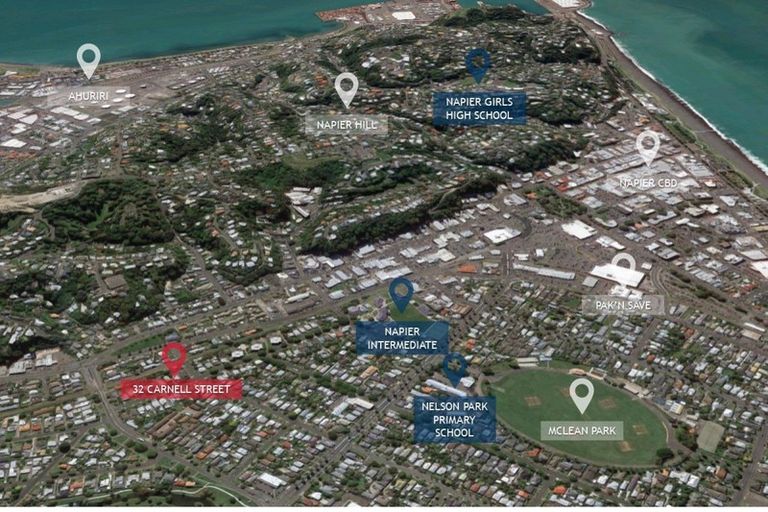 Photo of property in 32 Carnell Street, Napier South, Napier, 4110