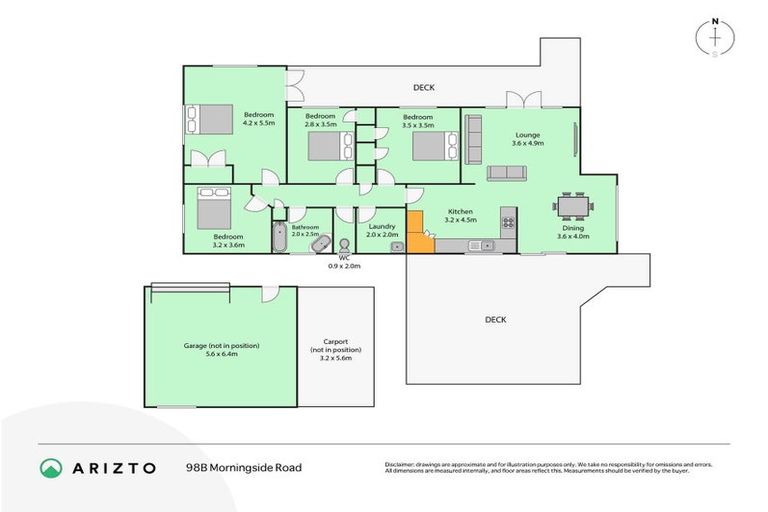 Photo of property in 98b Morningside Road, Morningside, Whangarei, 0110