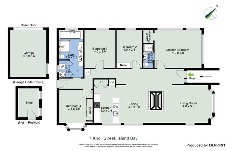 Photo of property in 7 Knoll Street, Island Bay, Wellington, 6023