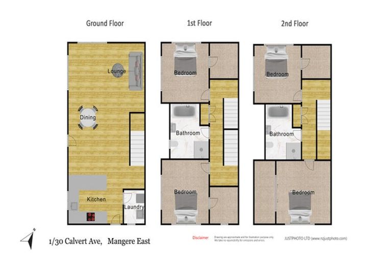 Photo of property in 1/30 Calvert Avenue, Mangere East, Auckland, 2024