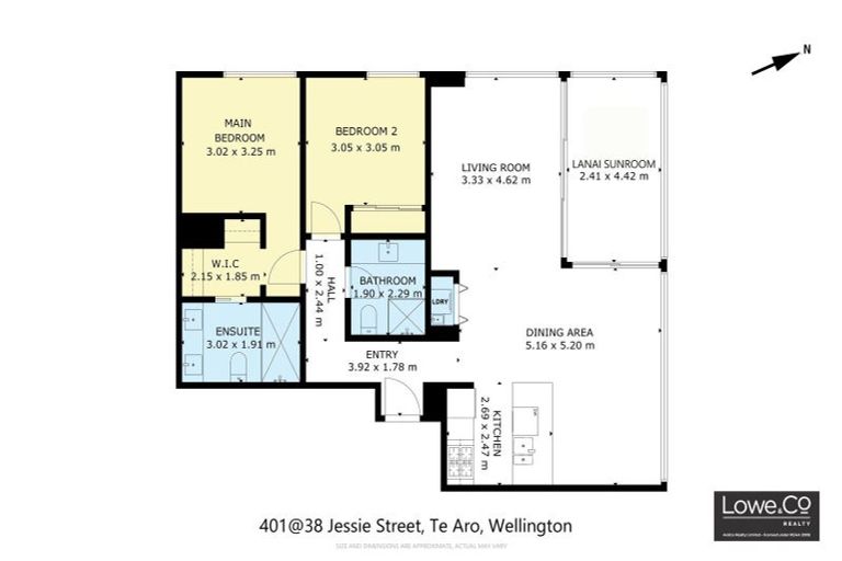 Photo of property in Il Casino Apartments, 401/38 Jessie Street, Te Aro, Wellington, 6011