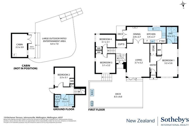 Photo of property in 19 Kitchener Terrace, Johnsonville, Wellington, 6037