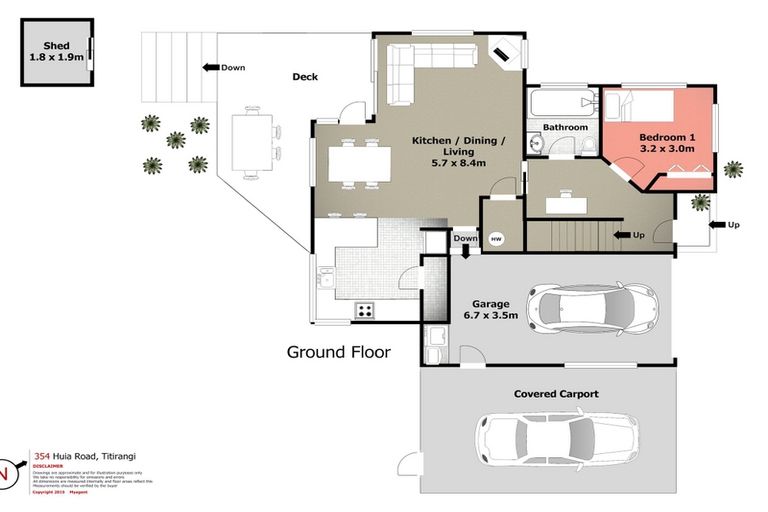 Photo of property in 354 Huia Road, Titirangi, Auckland, 0604