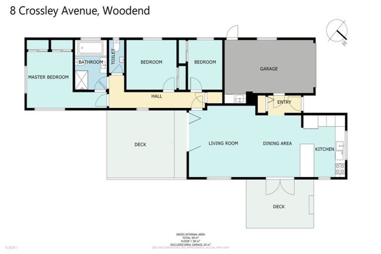 Photo of property in 8 Crossley Avenue, Woodend, 7610