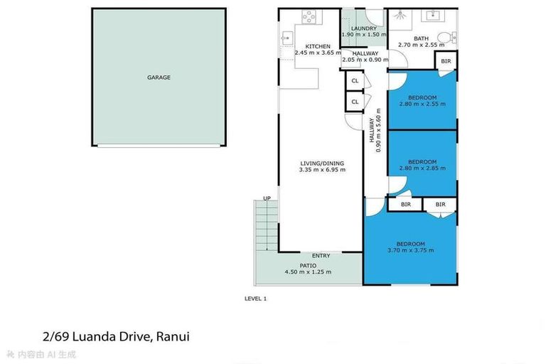 Photo of property in 2/69 Luanda Drive, Ranui, Auckland, 0612